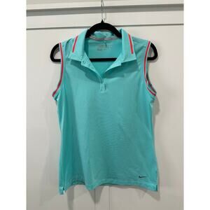 Nike Sleeveless Golf Shirt Size M
